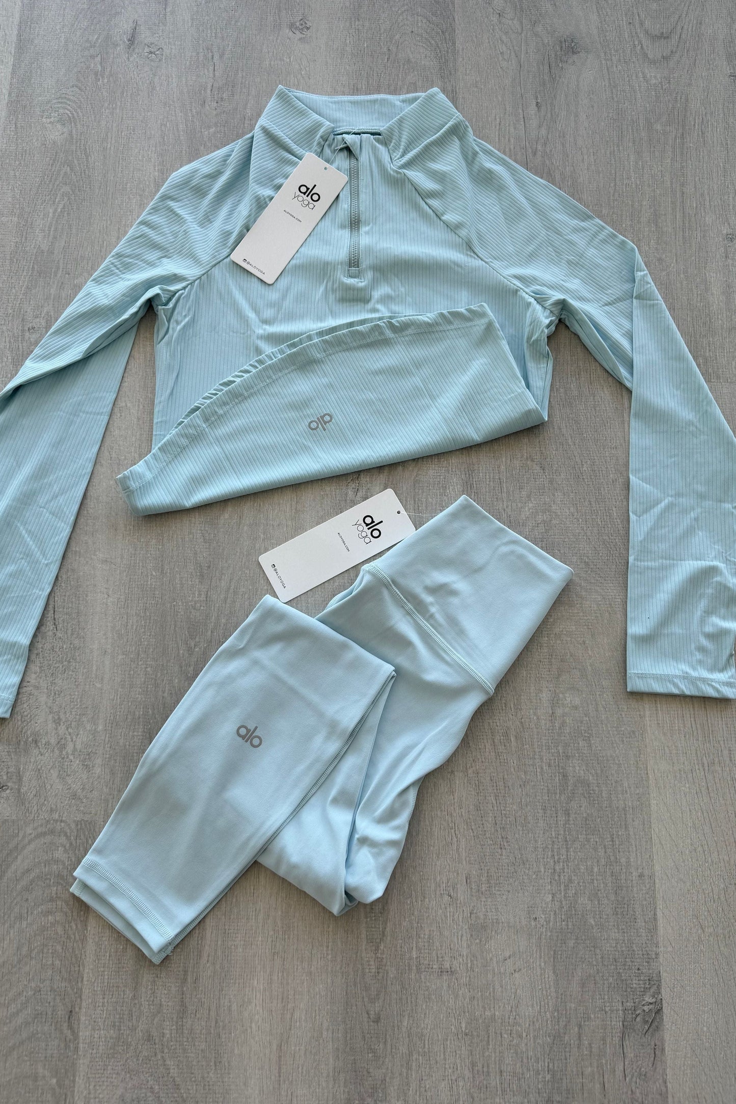 Ribbed 1/2 Zip Pullover (Top Only)