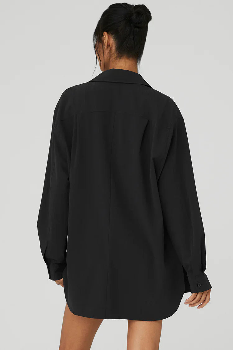 Dreamscape Button Down Long Sleeve - aainie