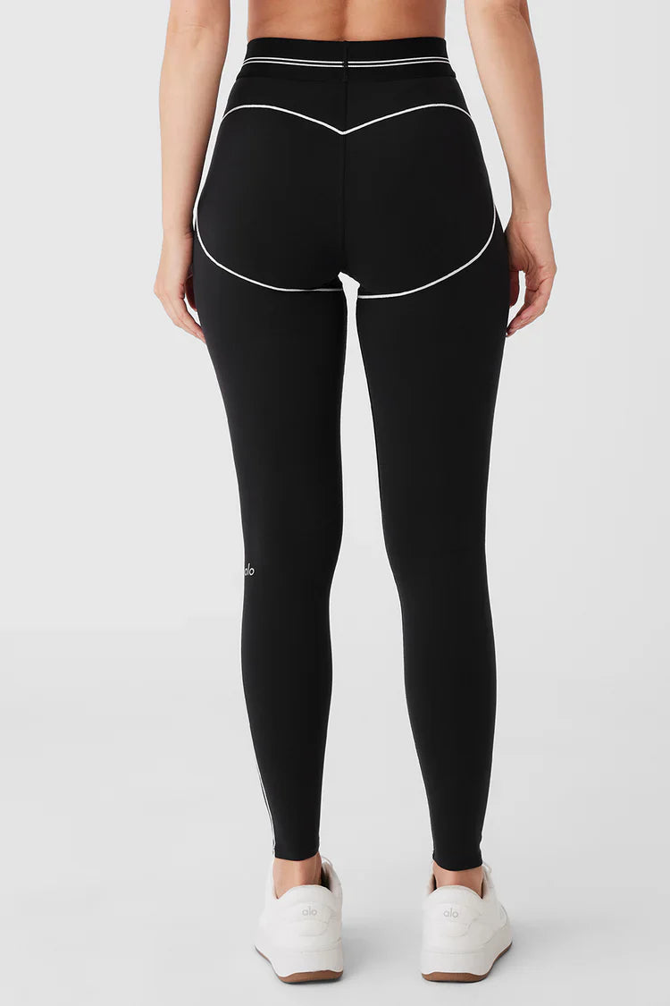 Airbrush High-Waist Heart Throb Legging - aainie