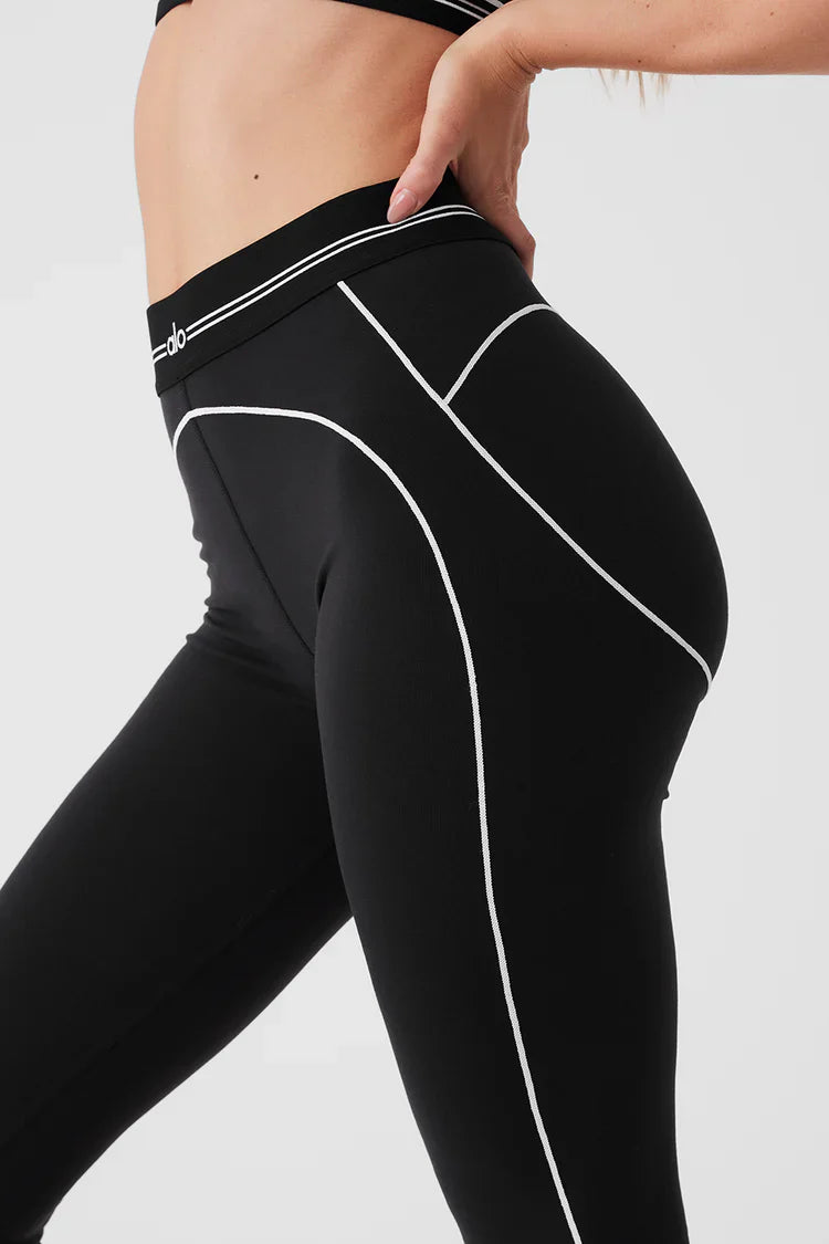 Airbrush High-Waist Heart Throb Legging - aainie